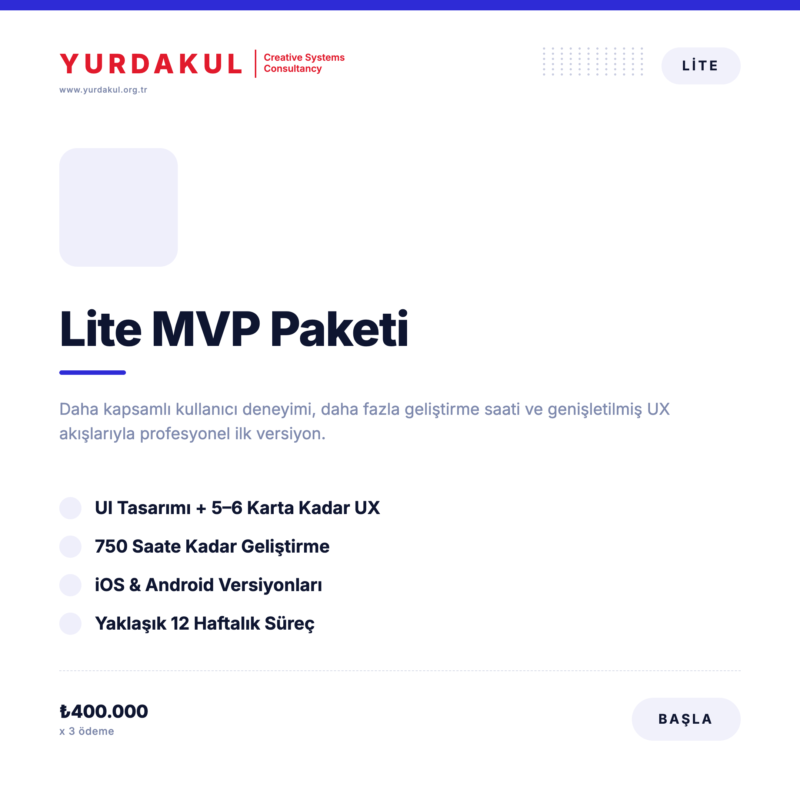 Lite MVP Paketi